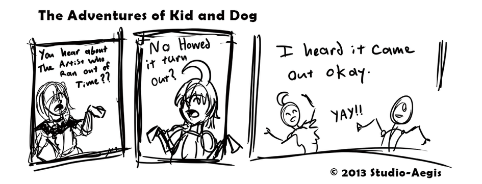 Kid And Dog - 012