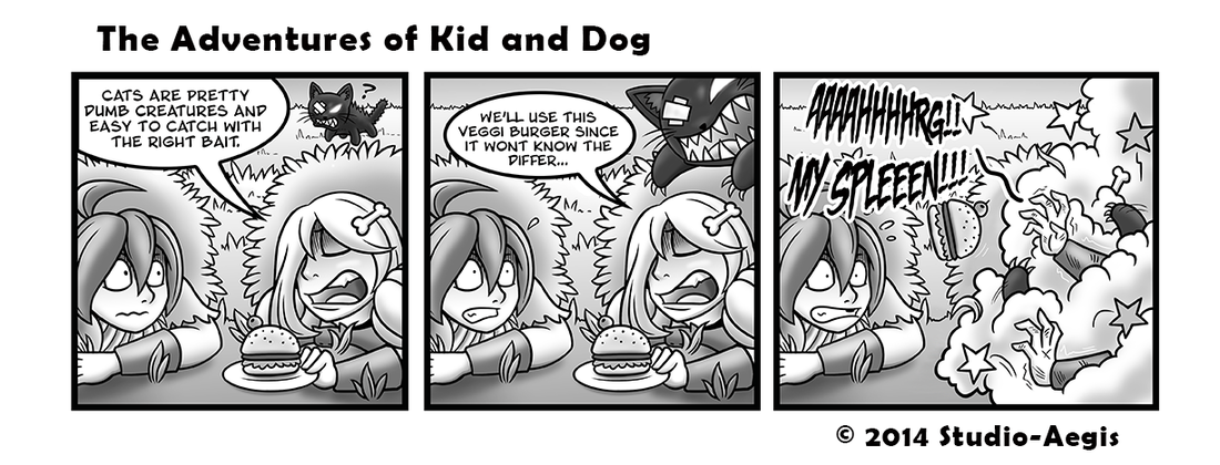 Kid And Dog - 019