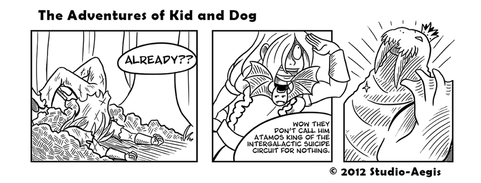 Kid And Dog - 005