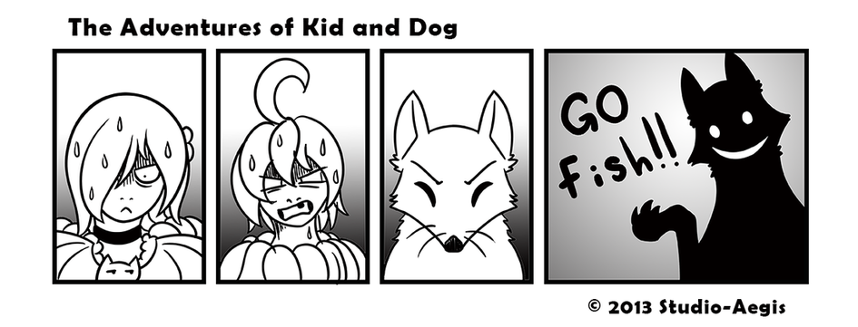 Kid And Dog - 011