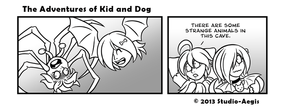 Kid And Dog - 010