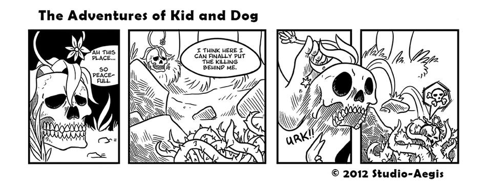 Kid And Dog - 000