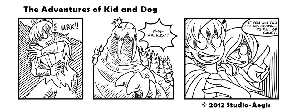 Kid And Dog - 003