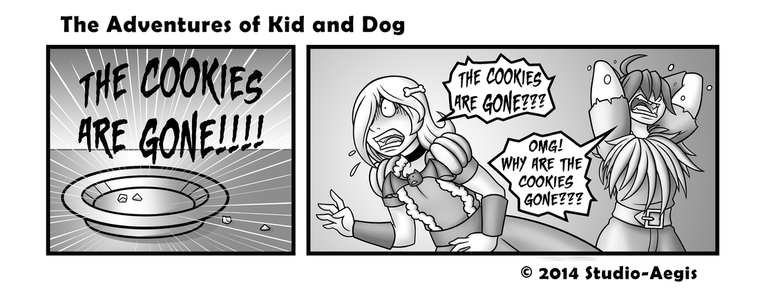 Kid And Dog - 020