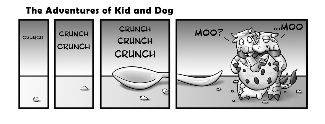 Kid And Dog - 021