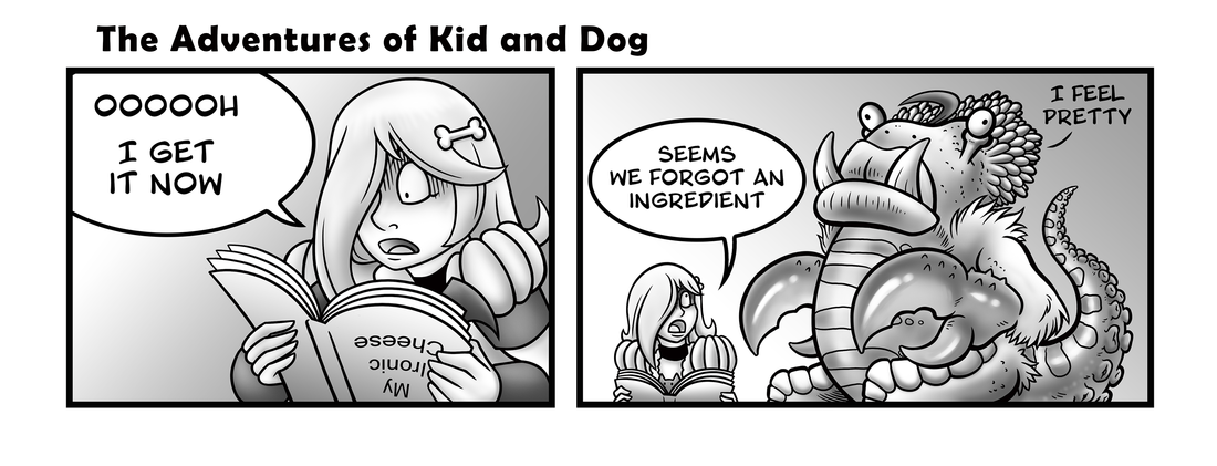 Kid And Dog - 022