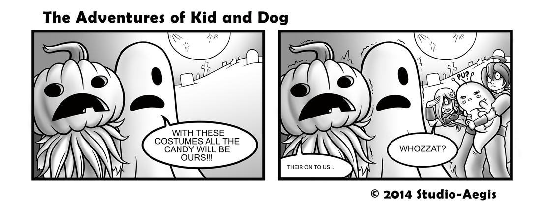 Kid And Dog - 024