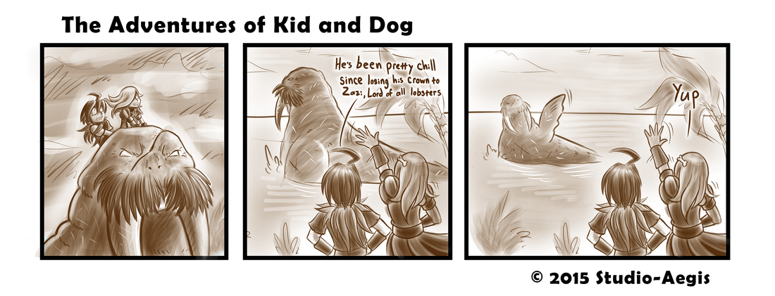 Kid And Dog - 029