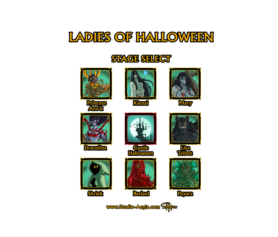 Stage Select - Ladies Of Halloween