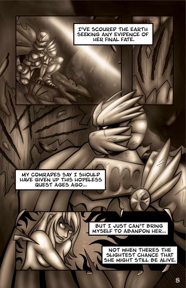 Perilous Quest - Manticore Comic page 02
