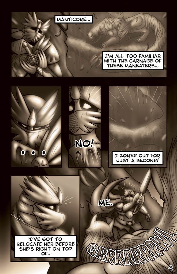 Perilous Quest - Manticore Comic page 03